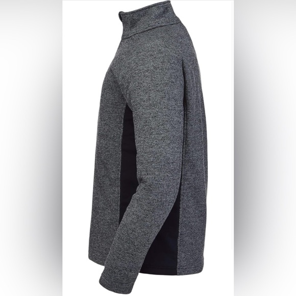 EUC Men’s SPYDER BOUNDLESS Gray/Black 1/2-ZIP MID WEIGHT CORE SWEATER Size XL - Picture 7 of 13